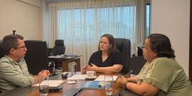 Sisemp apresenta pautas prioritárias da saúde em reunião com a secretária municipal